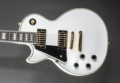 Les Paul Custom Left Hand - Alpine White