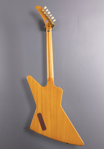 1958 Korina Explorer (White Pickguard) - Aged Natural