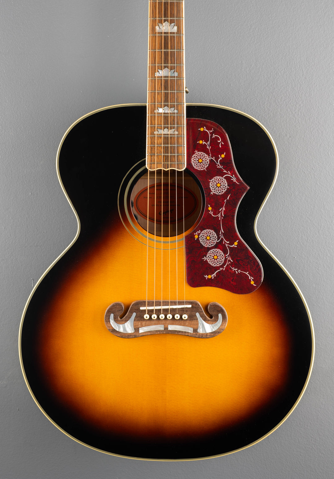 "Inspired by Gibson" J-200 - Aged Gloss Vintage Sunburst
