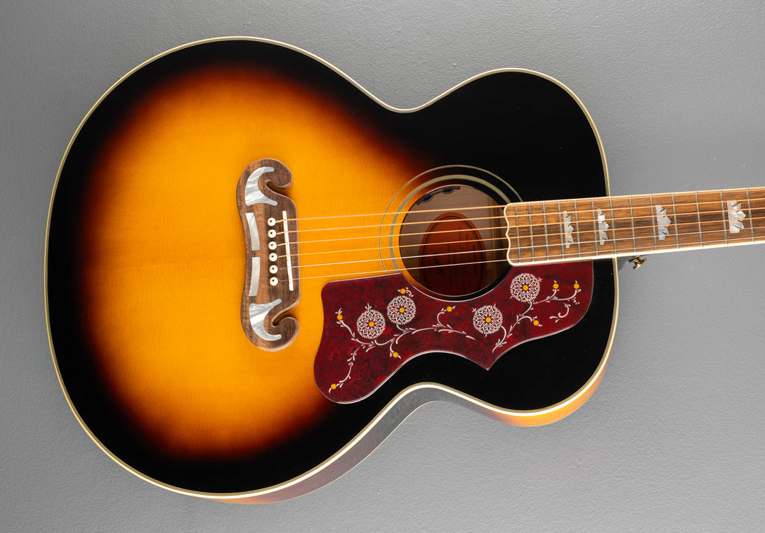 "Inspired by Gibson" J-200 - Aged Gloss Vintage Sunburst