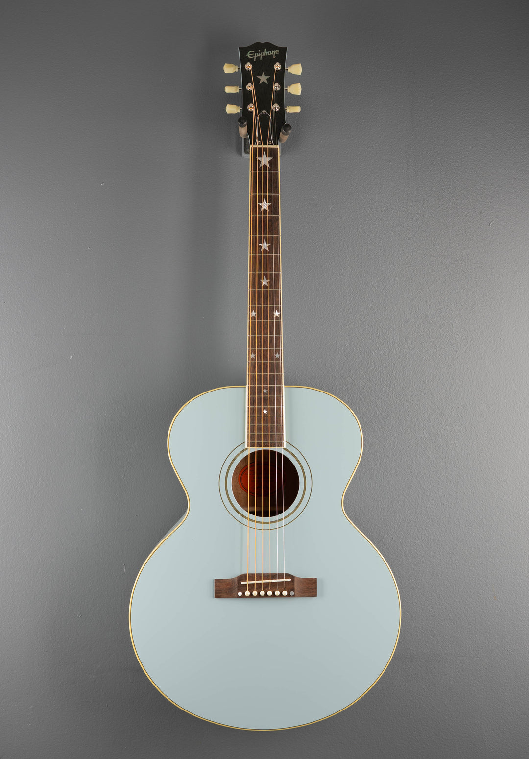 "Inspired by Gibson Custom"  J-180 LS - Frost Blue