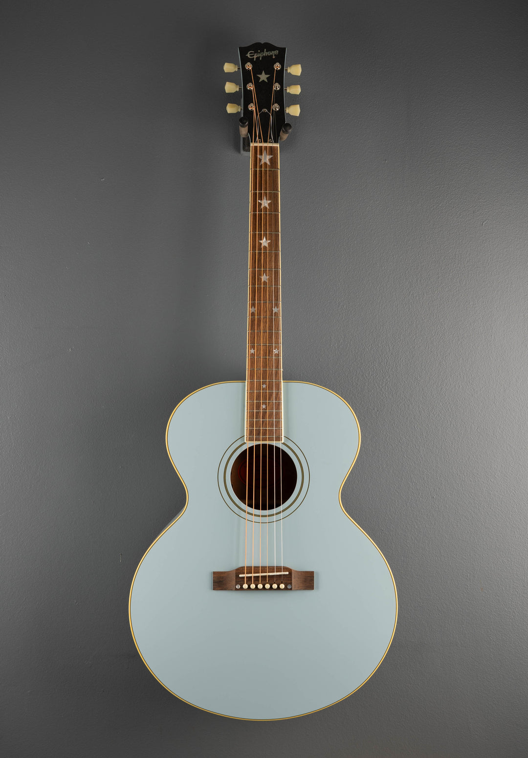 "Inspired by Gibson Custom"  J-180 LS - Frost Blue