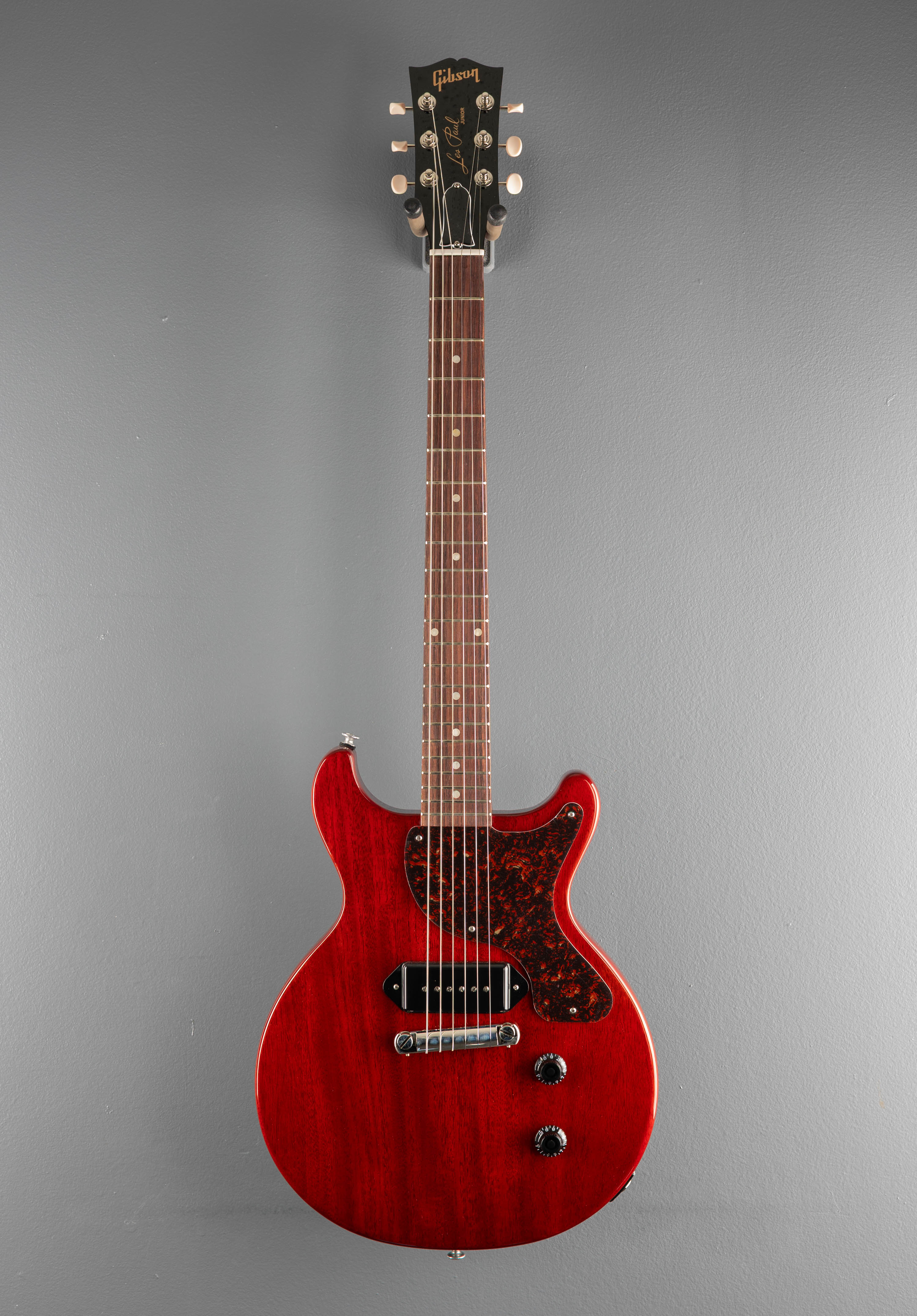 Les Paul Junior Double Cutaway - Vintage Cherry w/Tortoise