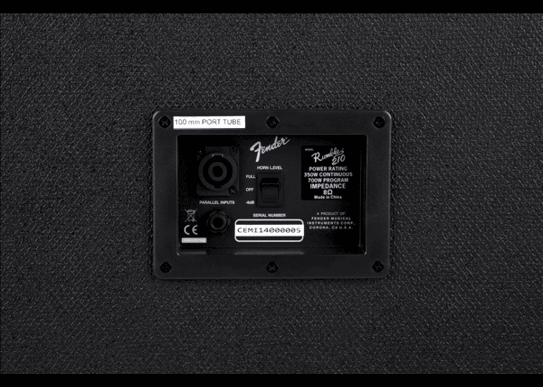 Rumble™ 210 Cabinet, Black