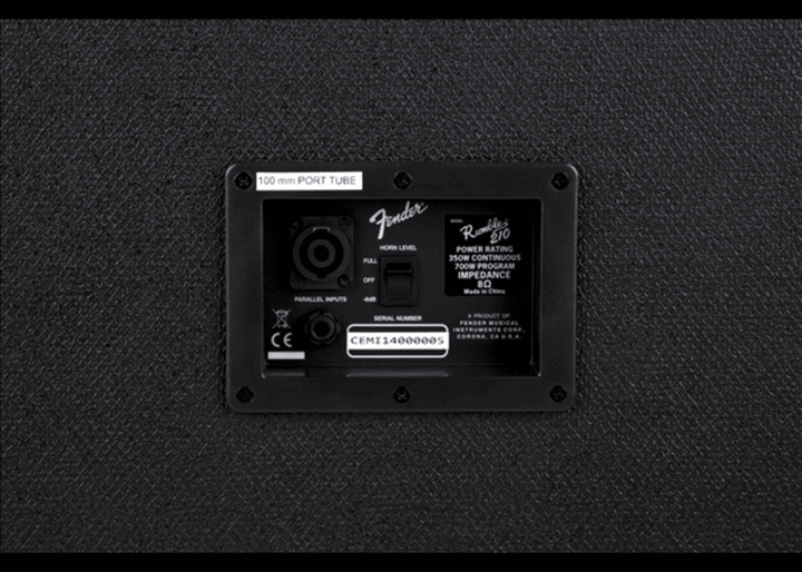 Rumble™ 210 Cabinet, Black