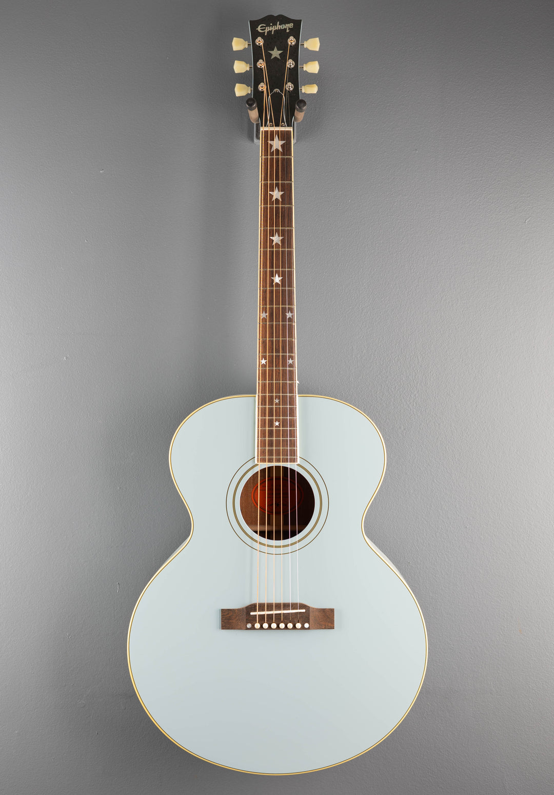 "Inspired by Gibson Custom"  J-180 LS - Frost Blue