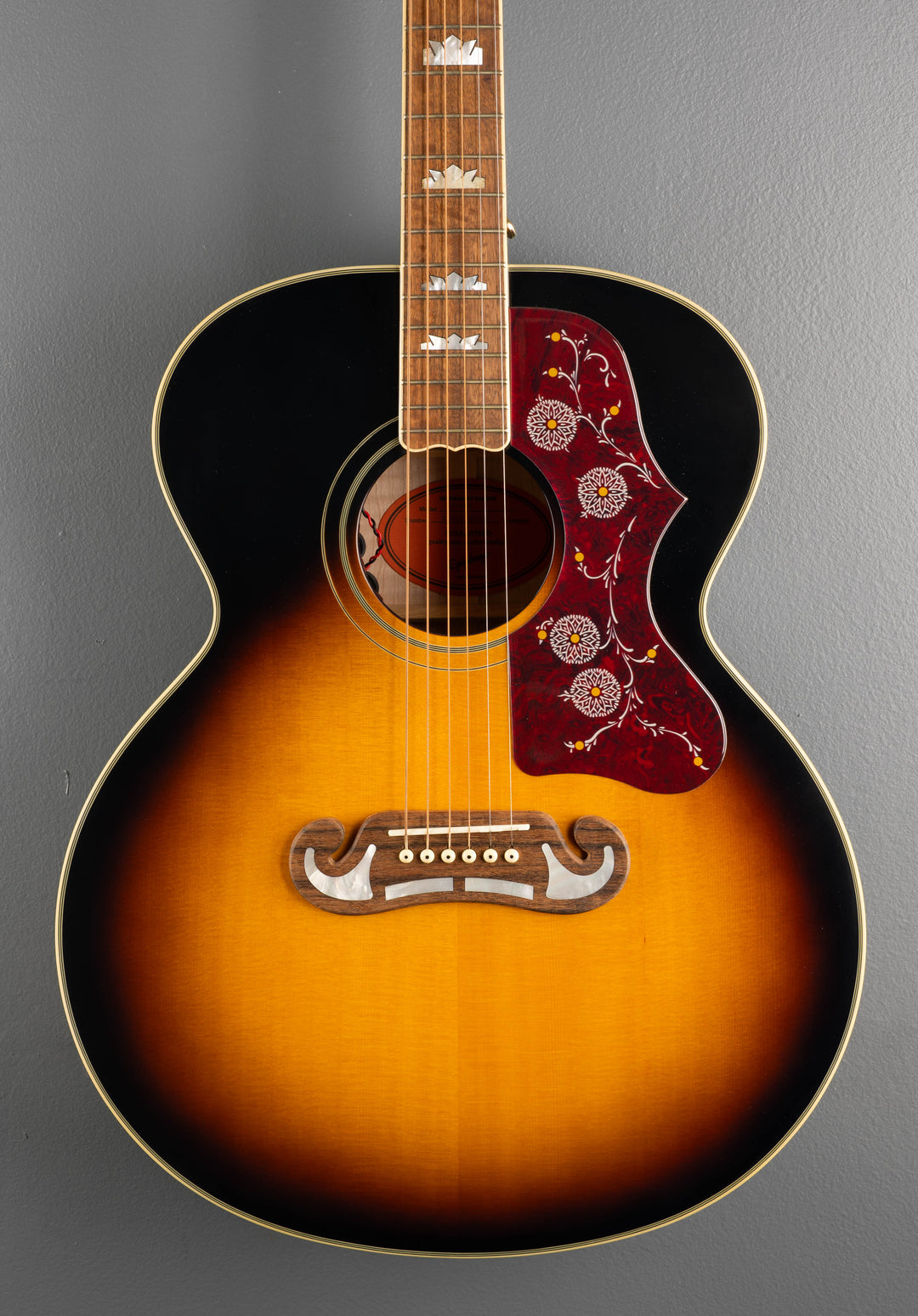 "Inspired by Gibson" J-200 - Aged Gloss Vintage Sunburst