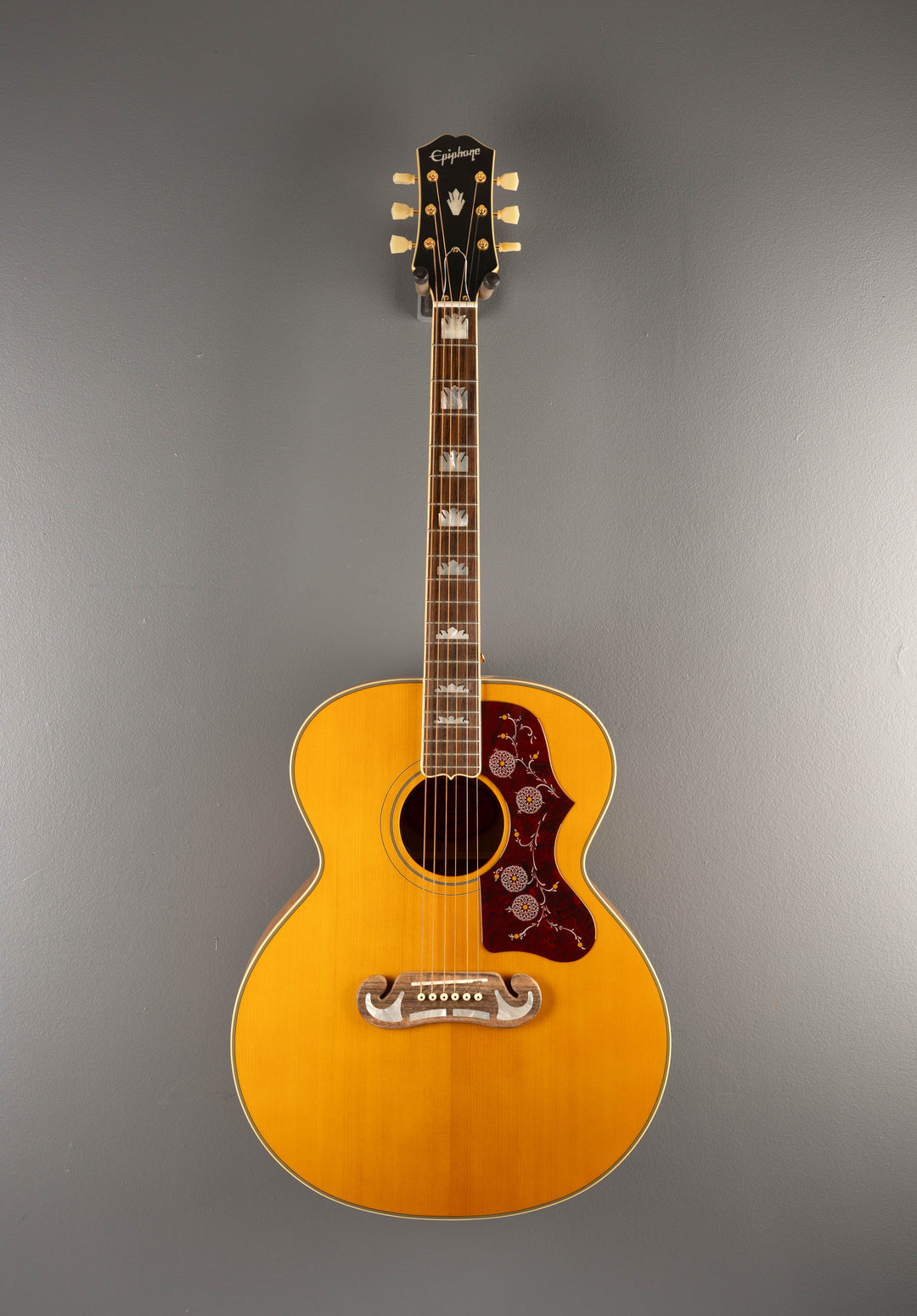 "Inspired by Gibson" J-200 - Aged Gloss Antique Natural