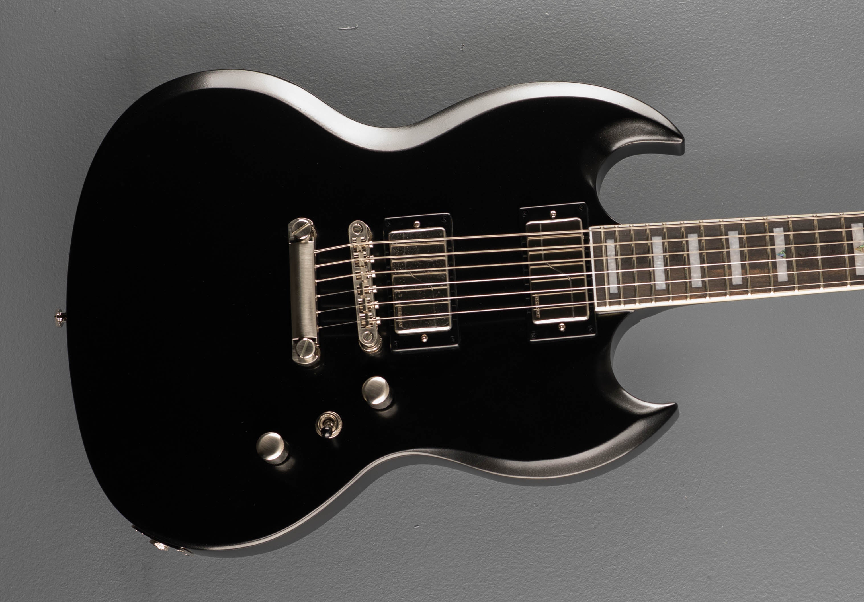 SG Prophecy - Aged Jet Black Metallic – Dave's Guitar Shop