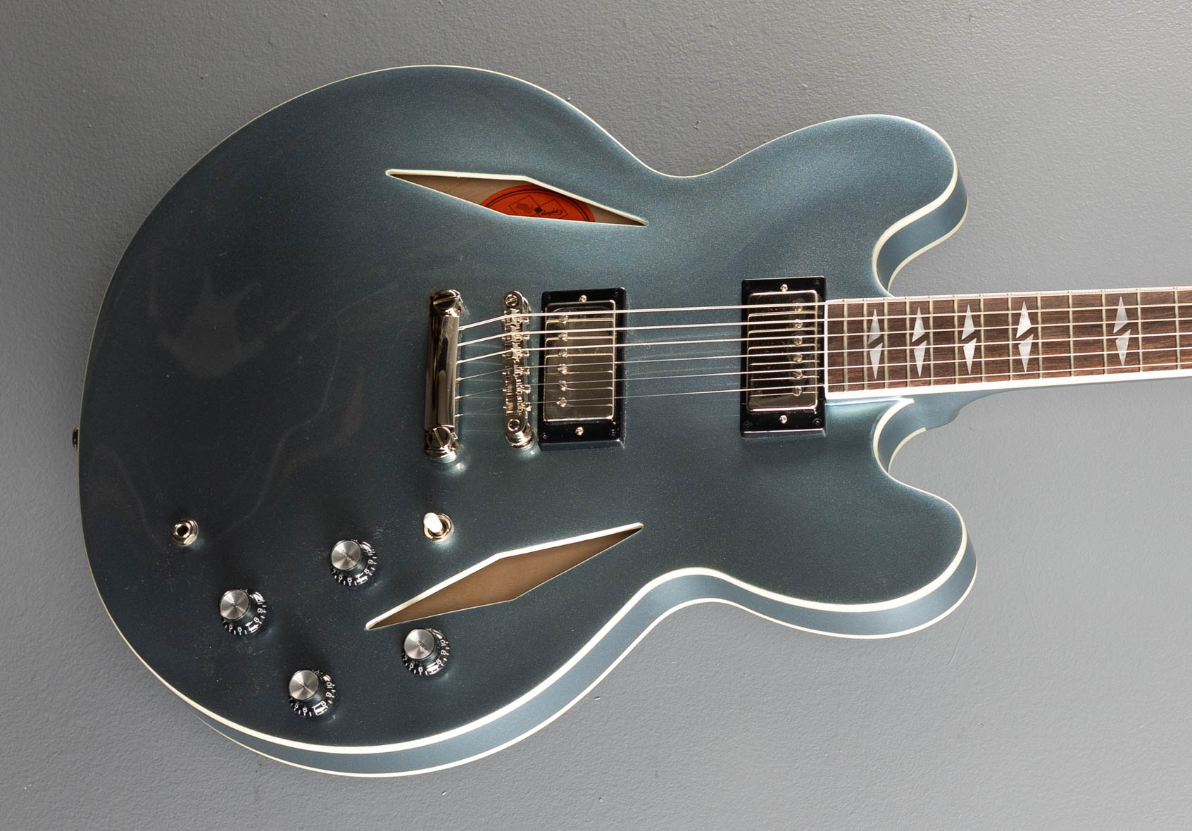 Dave Grohl DG-335 - Pelham Blue – Dave's Guitar Shop