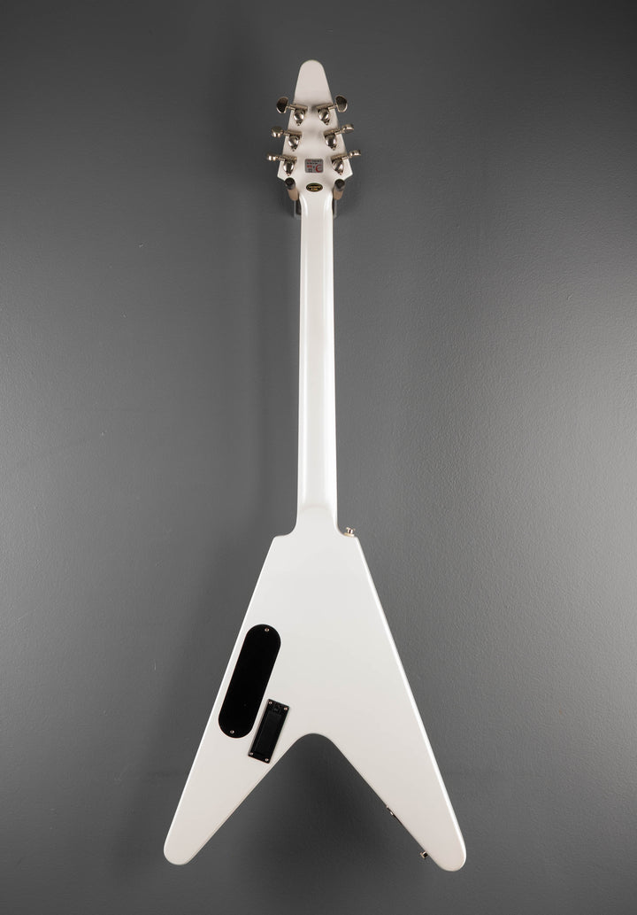 Prophecy Flying V - Aged White Tiger Burst