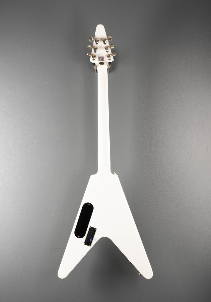 Prophecy Flying V - Aged White Tiger Burst