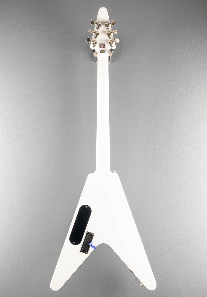 Prophecy Flying V - Aged White Tiger Burst
