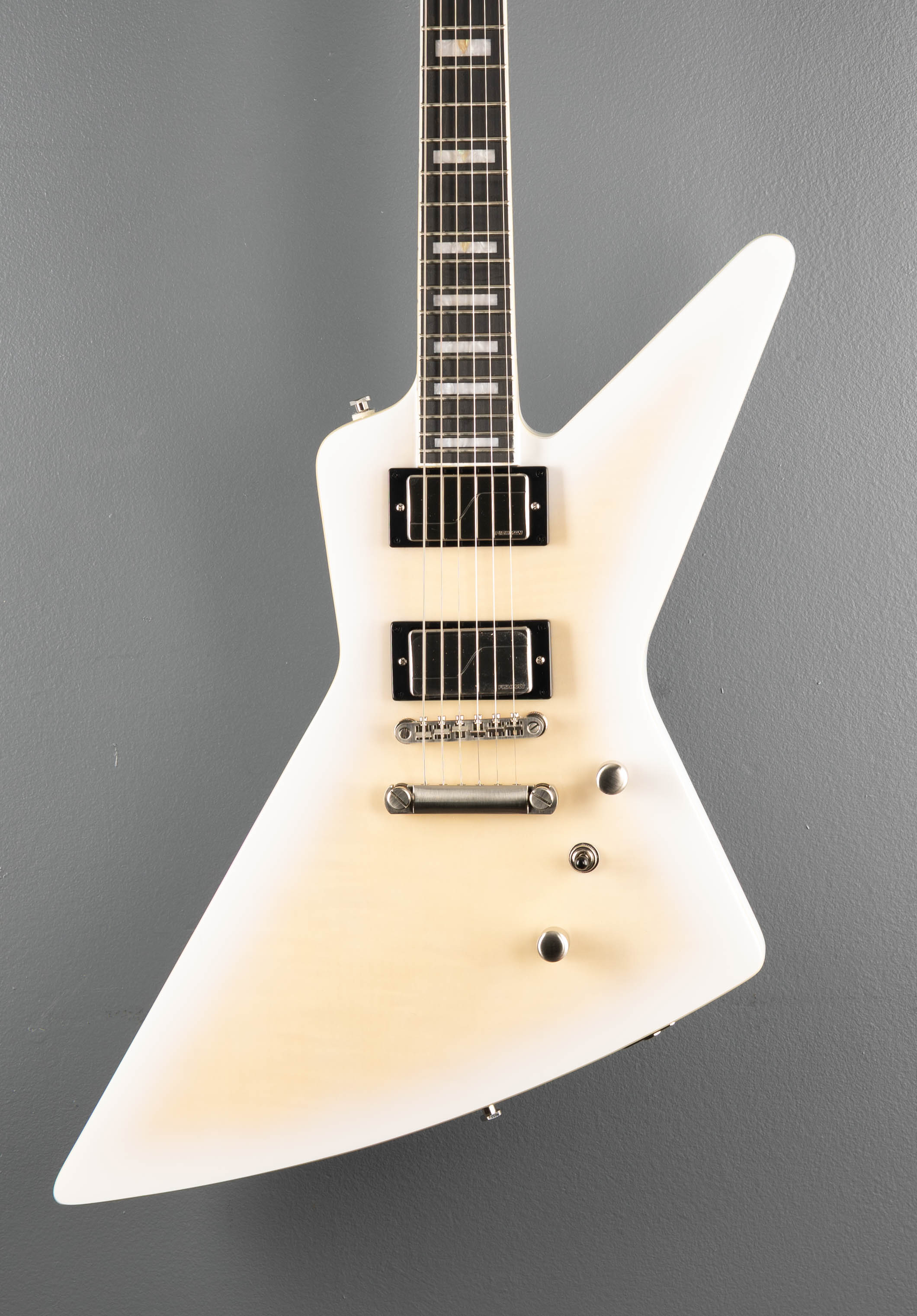 Extura Prophecy - Aged White Tiger Burst – Dave's Guitar Shop