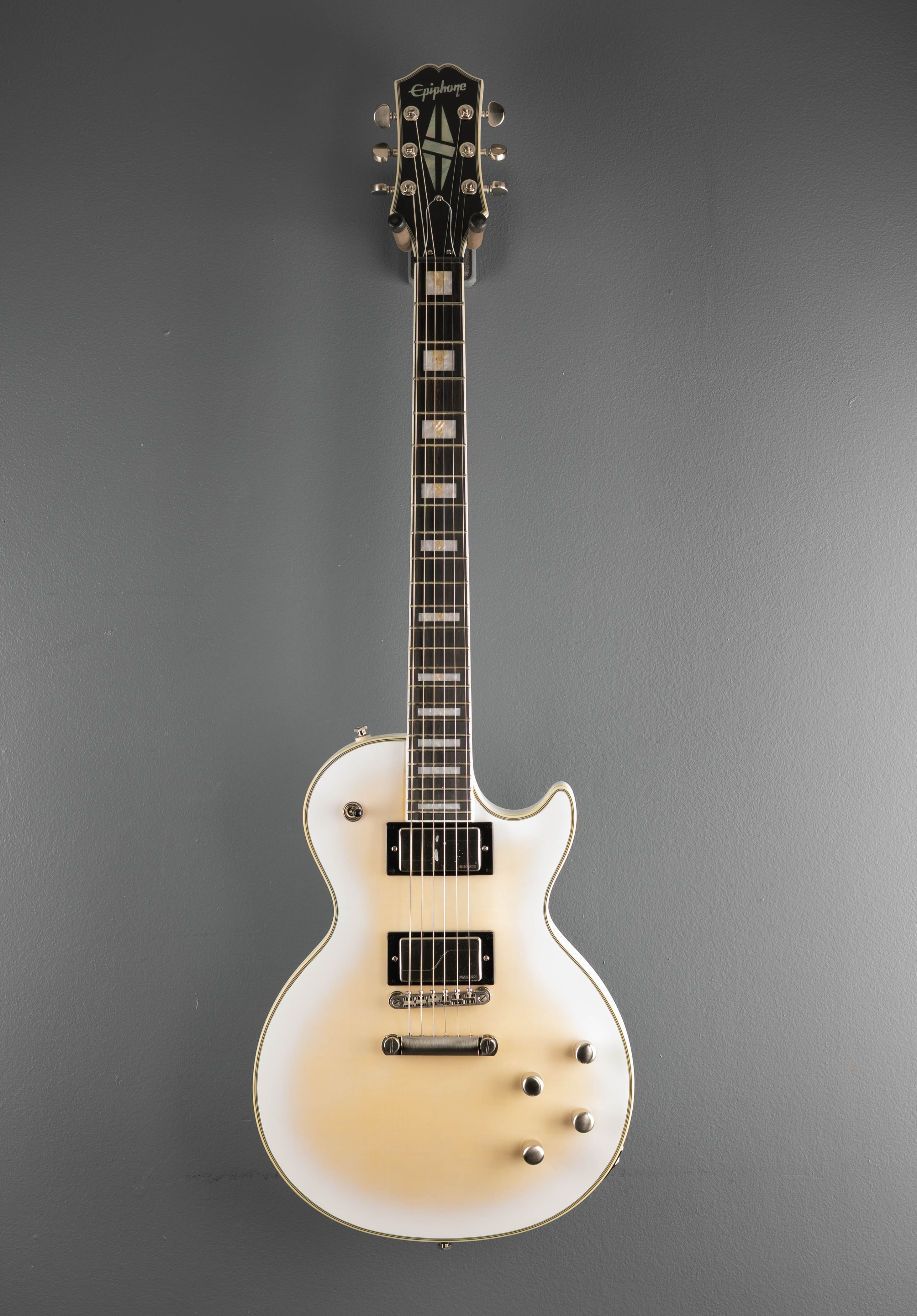 Les Paul Prophecy - Aged White Tiger Burst – Dave's Guitar Shop