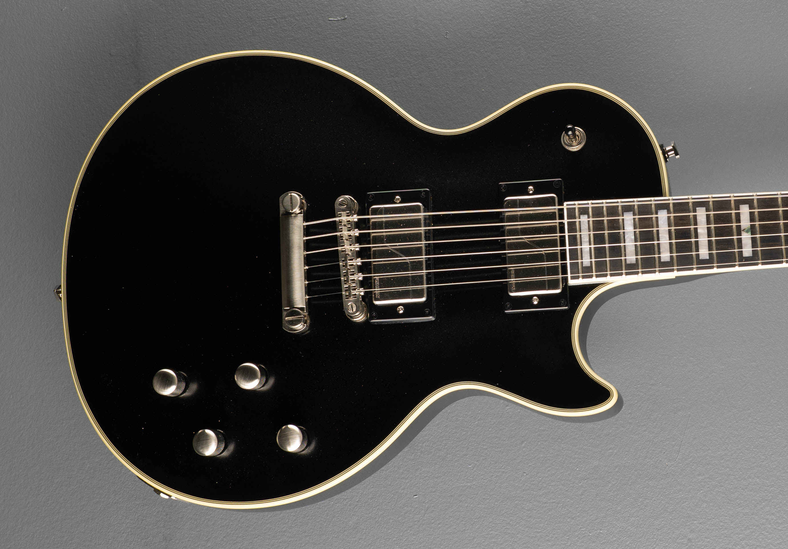 Les Paul Prophecy - Aged Jet Black Metallic – Dave's Guitar Shop