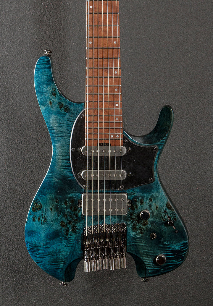 Q547PB 7 String - Cosmic Blue Low Gloss