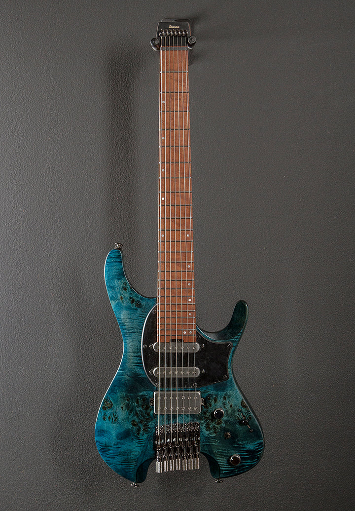 Q547PB 7 String - Cosmic Blue Low Gloss