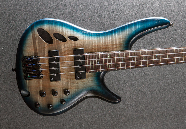 SRD900 Bass - Cosmic Blue Starburst Low Gloss