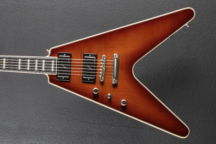 Flying V Prophecy Left Hand - Aged Bengal Tiger Burst