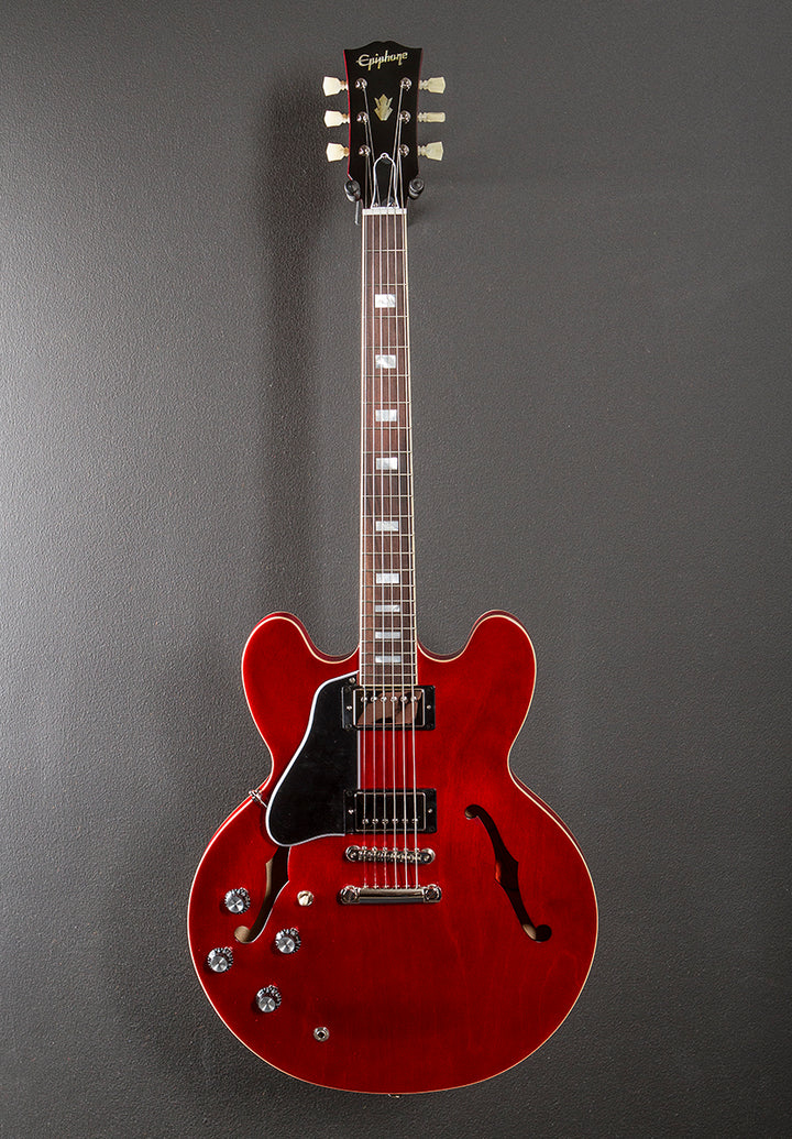 "Inspired by Gibson Custom" 1962 ES-335 Reissue Left Hand - Sixties Cherry
