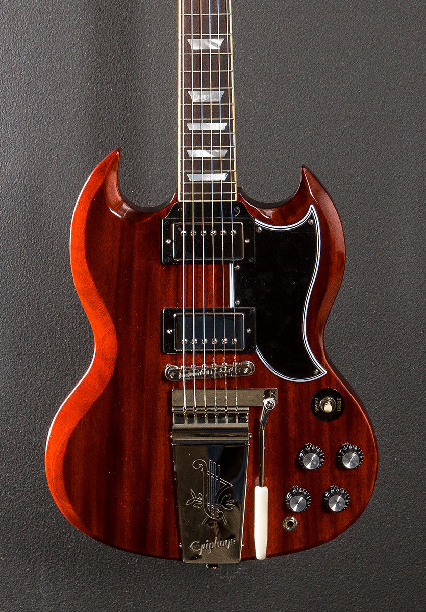 "Inspired by Gibson Custom" 1964 SG Standard Reissue w/Maestro Vibrola - Cherry Red