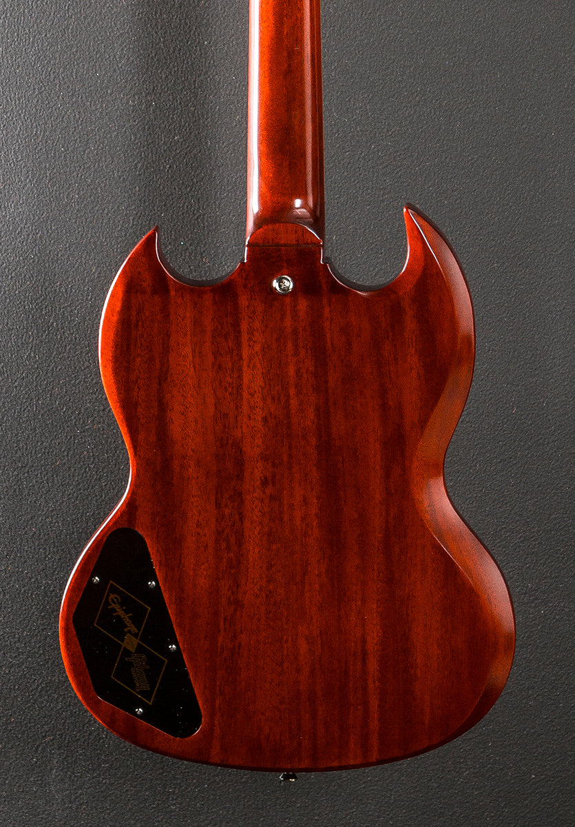 "Inspired by Gibson Custom" 1964 SG Standard Reissue w/Maestro Vibrola - Cherry Red