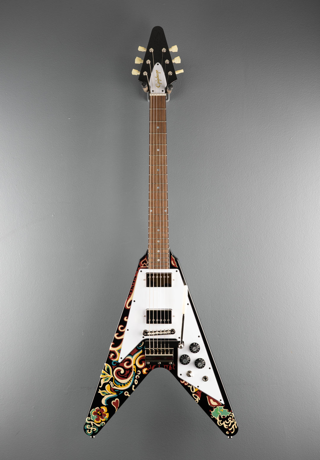 Jimi Hendrix "Love Drops" Flying V - Ebony