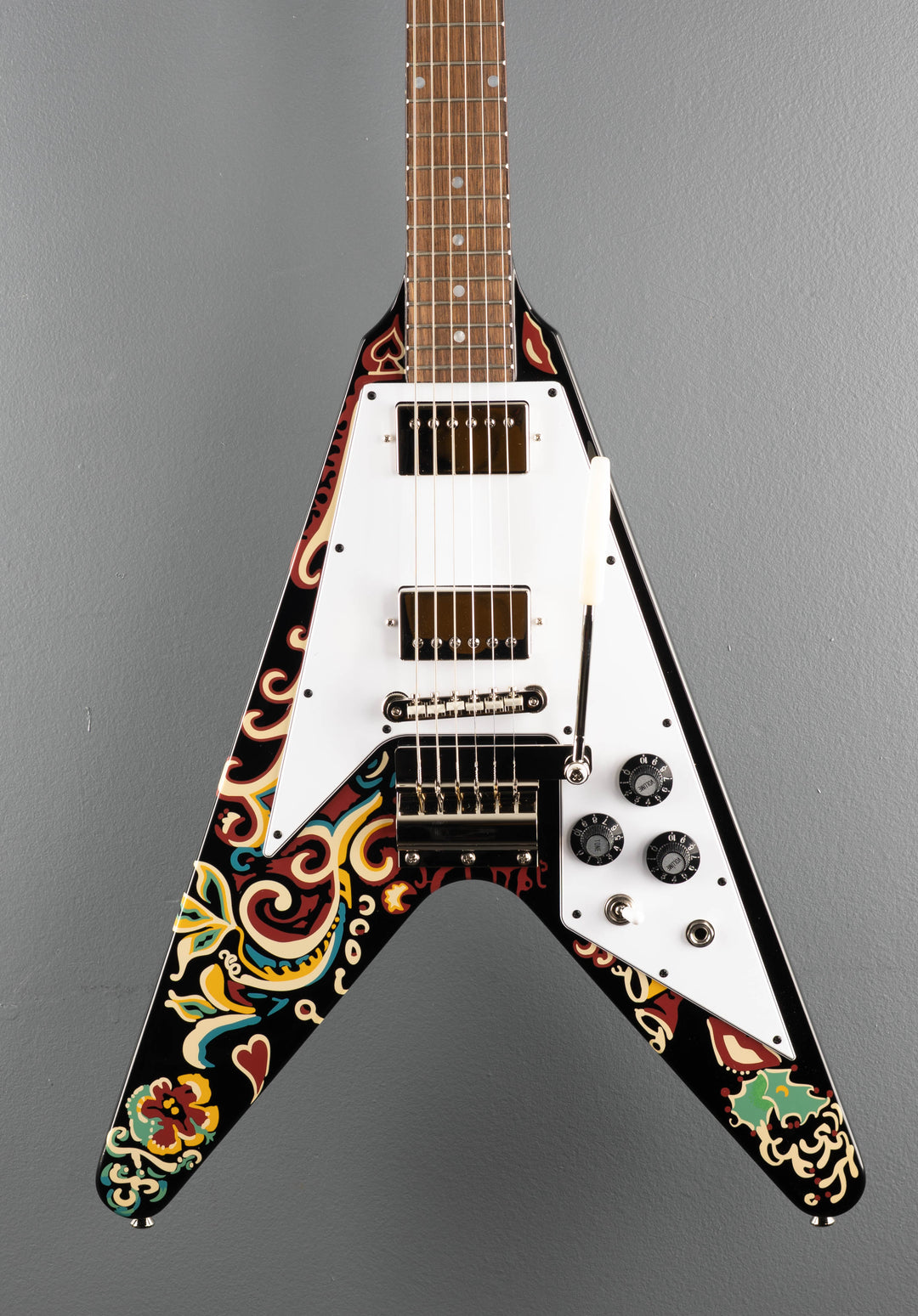 Jimi Hendrix "Love Drops" Flying V - Ebony