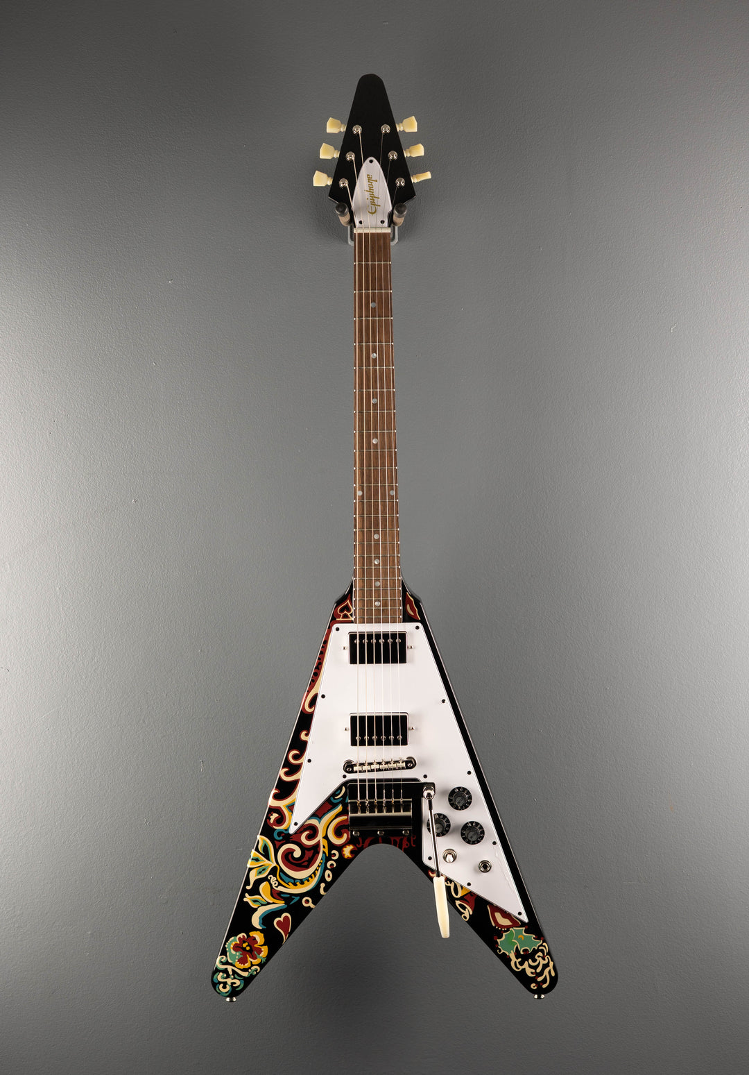 Jimi Hendrix "Love Drops" Flying V - Ebony