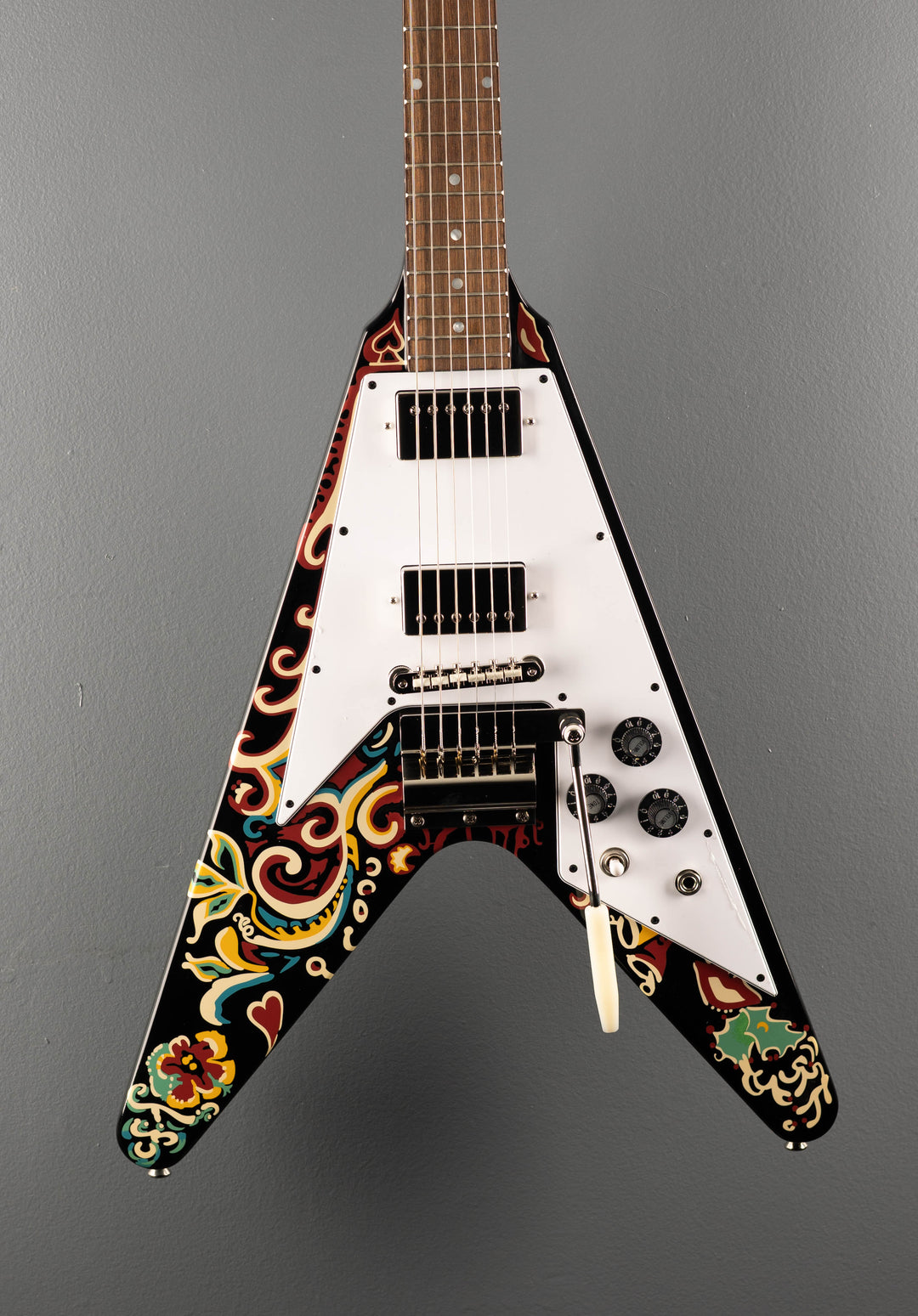 Jimi Hendrix "Love Drops" Flying V - Ebony