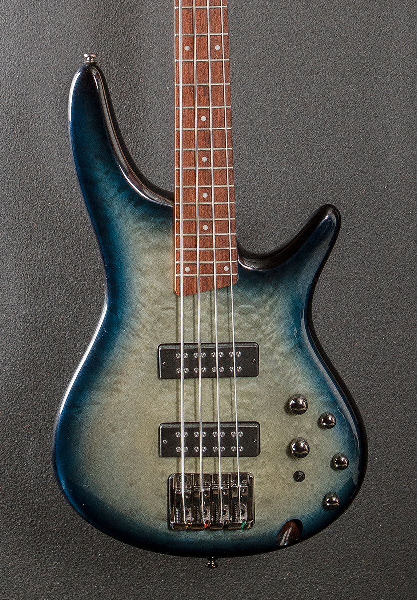 SR400EQM Bass - Stained Cosmic Blue Starburst