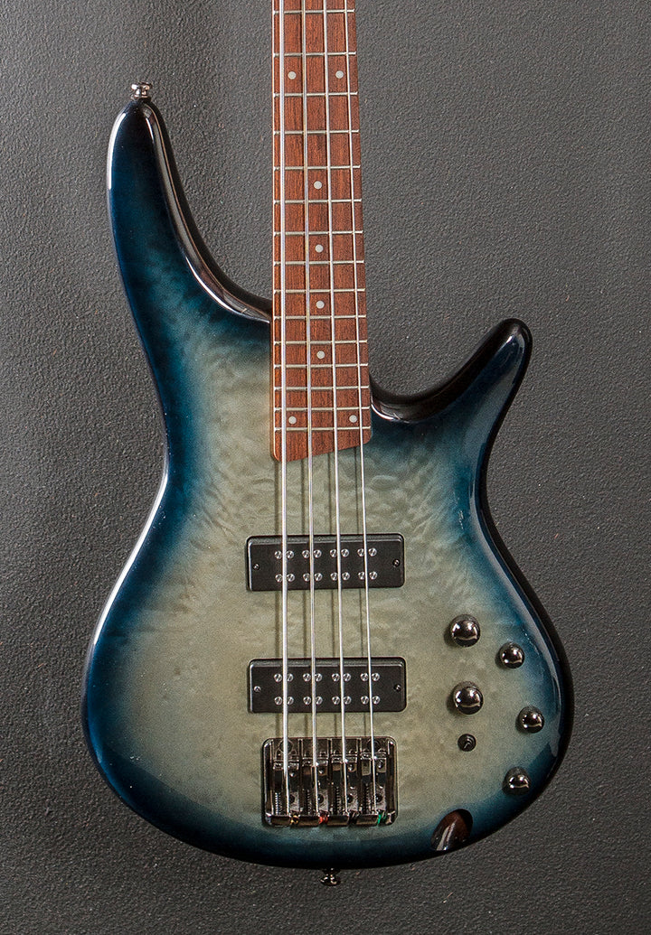 SR400EQM Bass - Stained Cosmic Blue Starburst