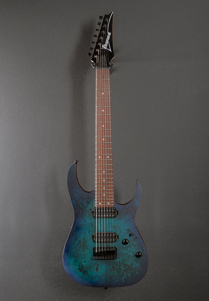 RG7421PB 7 String - Sapphire Blue Flat