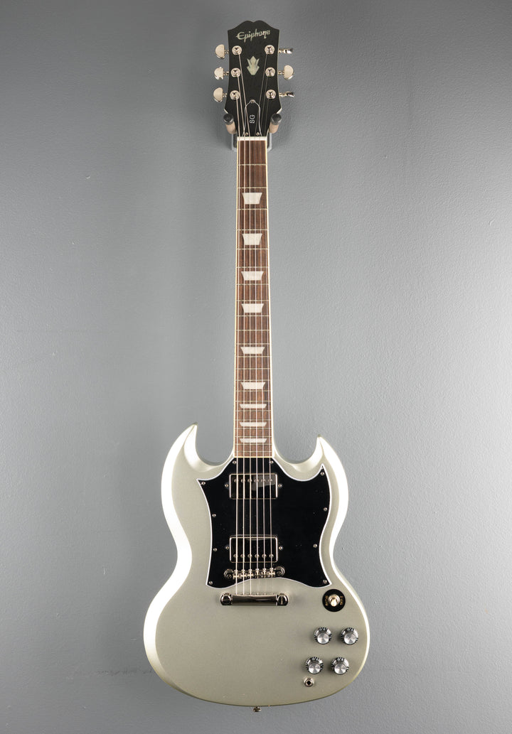"Inspired by Gibson Collection" SG Standard - Silver Mist