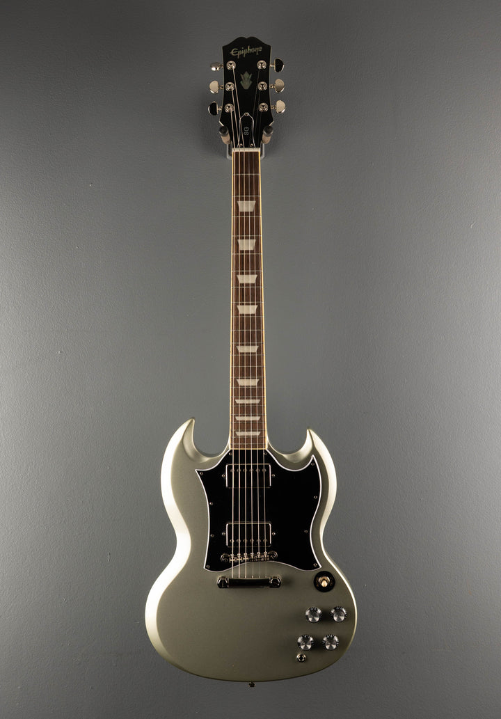 "Inspired by Gibson Collection" SG Standard - Silver Mist