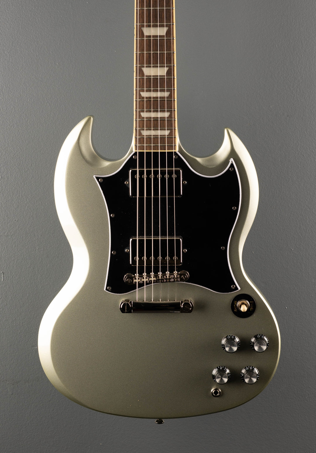 "Inspired by Gibson Collection" SG Standard - Silver Mist