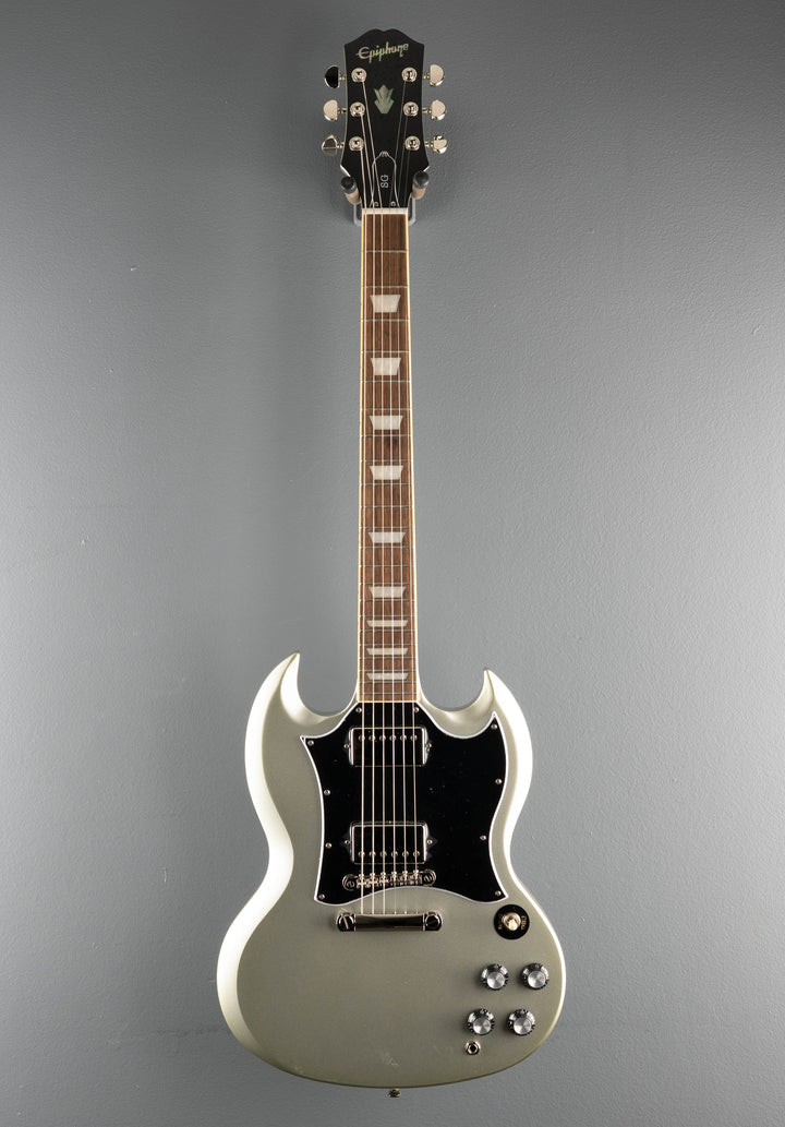 "Inspired by Gibson Collection" SG Standard - Silver Mist