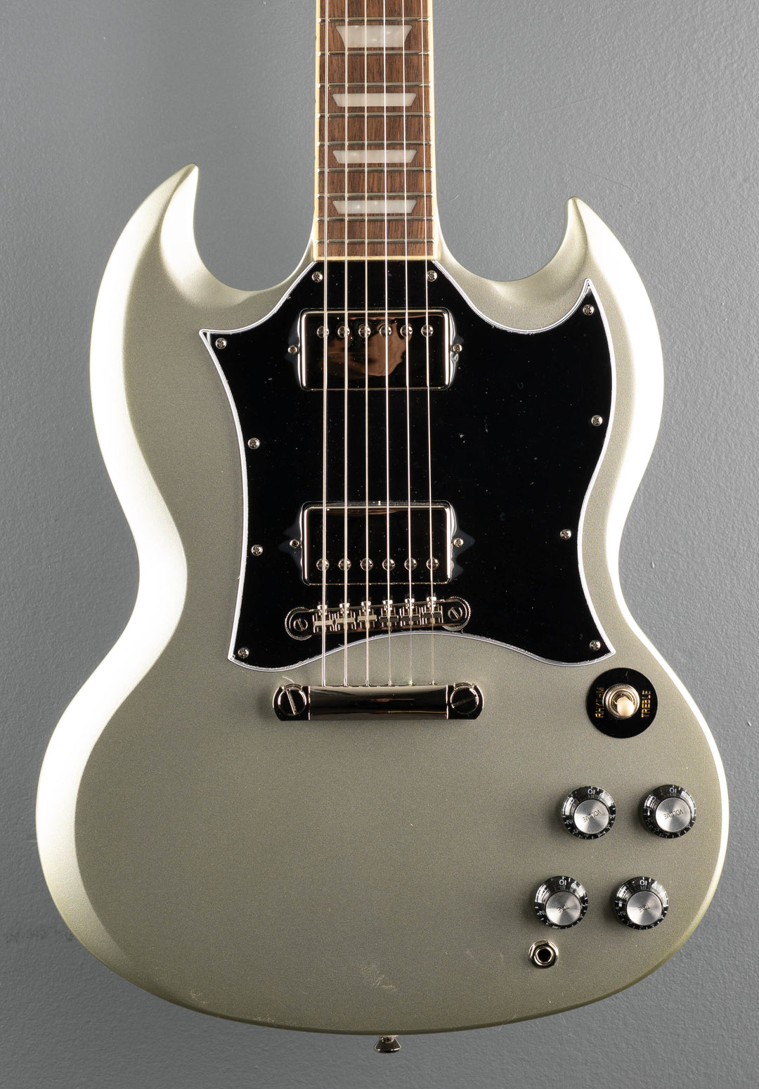 "Inspired by Gibson Collection" SG Standard - Silver Mist