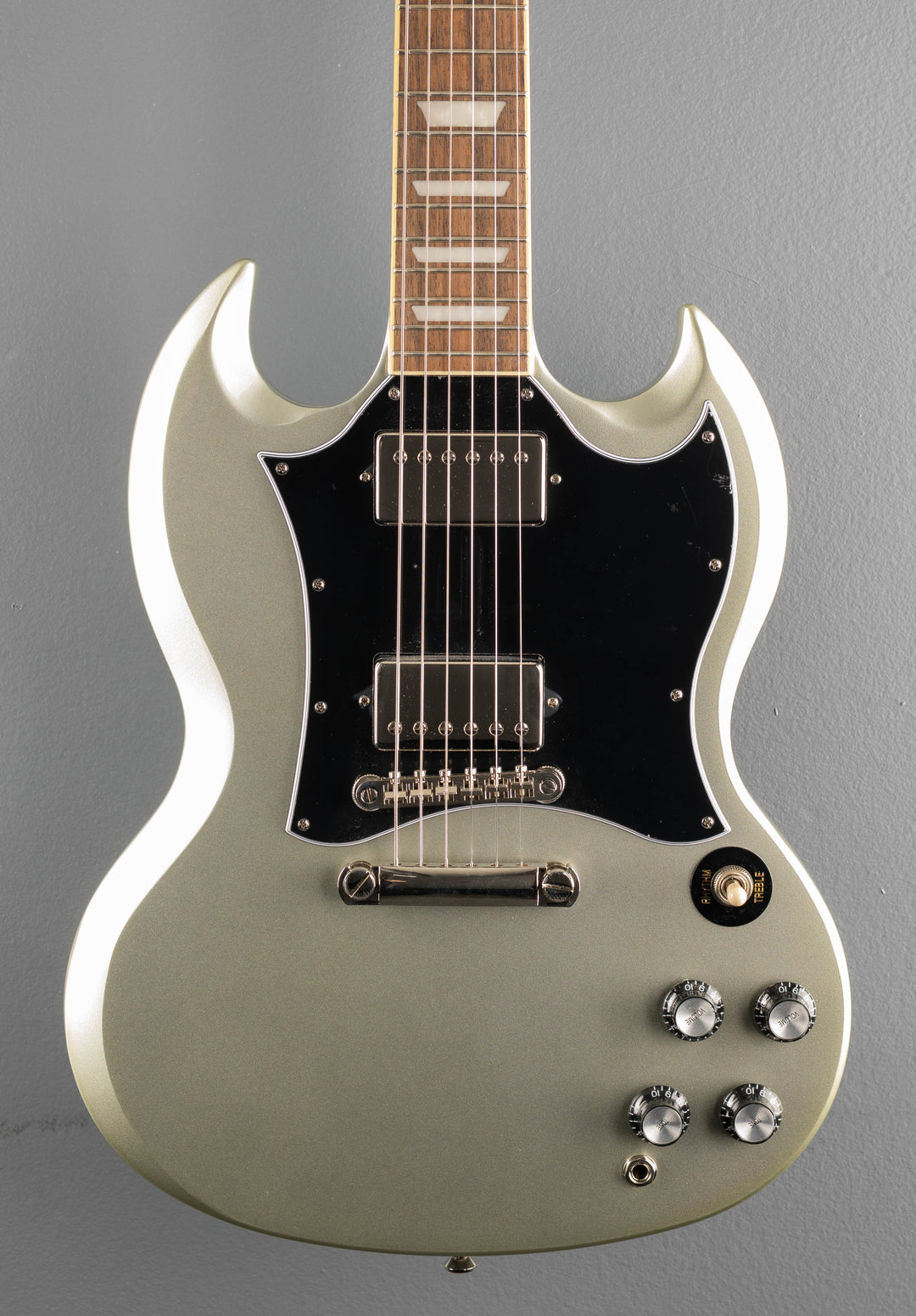 "Inspired by Gibson Collection" SG Standard - Silver Mist