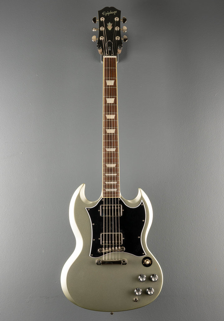 "Inspired by Gibson Collection" SG Standard - Silver Mist