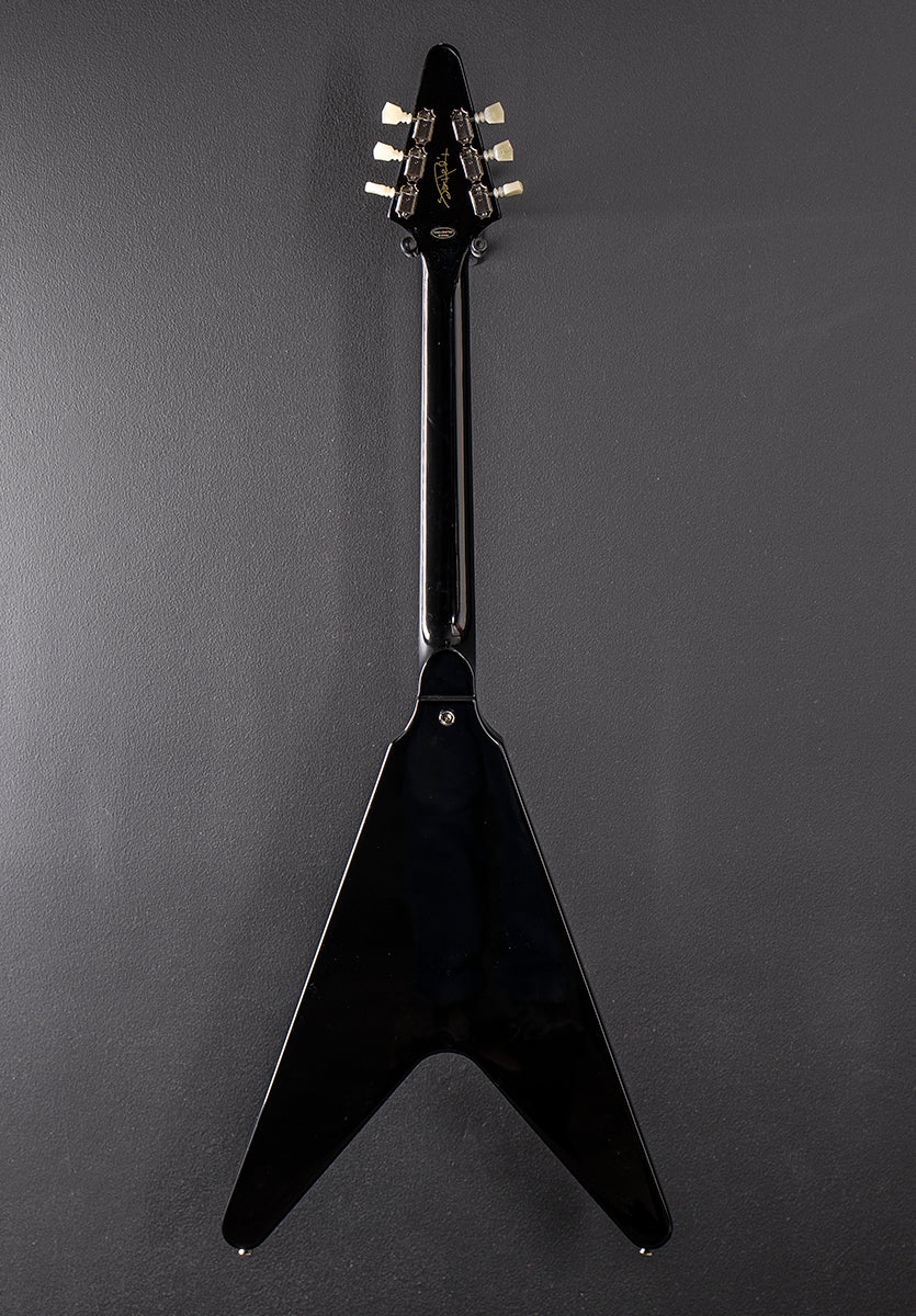 Jimi Hendrix "Love Drops" Flying V Left Hand - Ebony