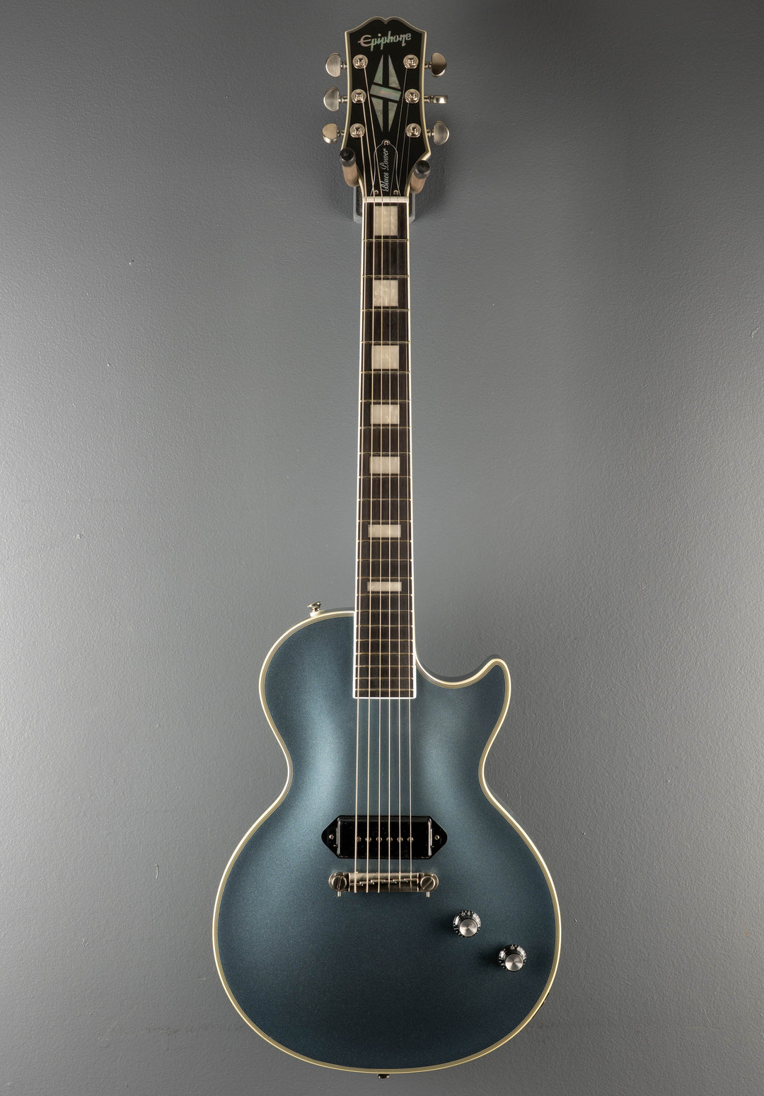 Jared James Nichols "Blues Power" Les Paul Custom - Aged Pelham Blue