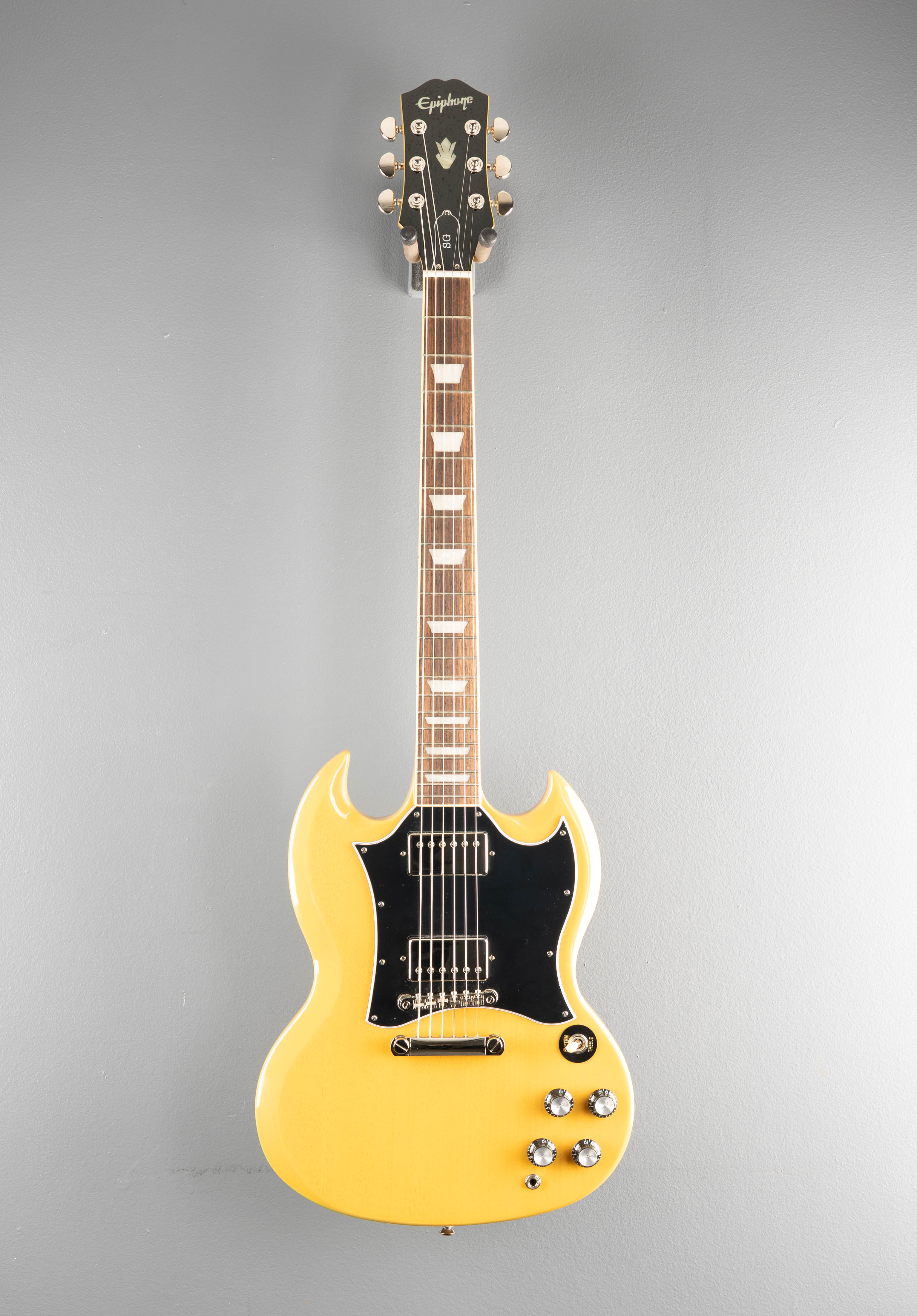 【美品】Epiphone Collection Gibson by Inspired yellow TV standard SG ギター