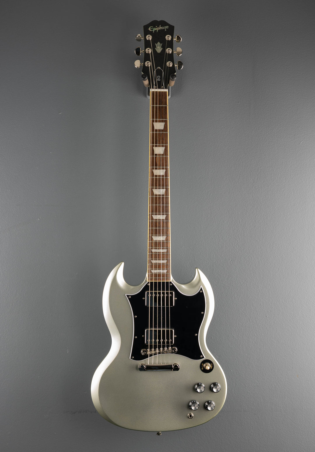 "Inspired by Gibson Collection" SG Standard - Silver Mist