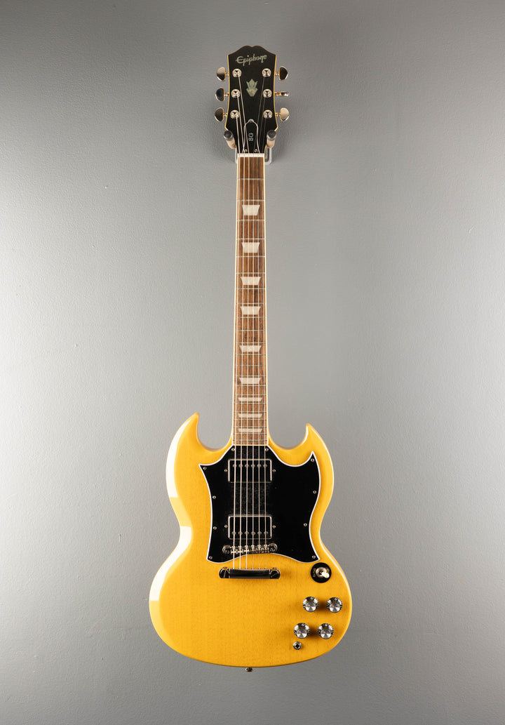 "Inspired by Gibson Collection" SG Standard - TV Yellow