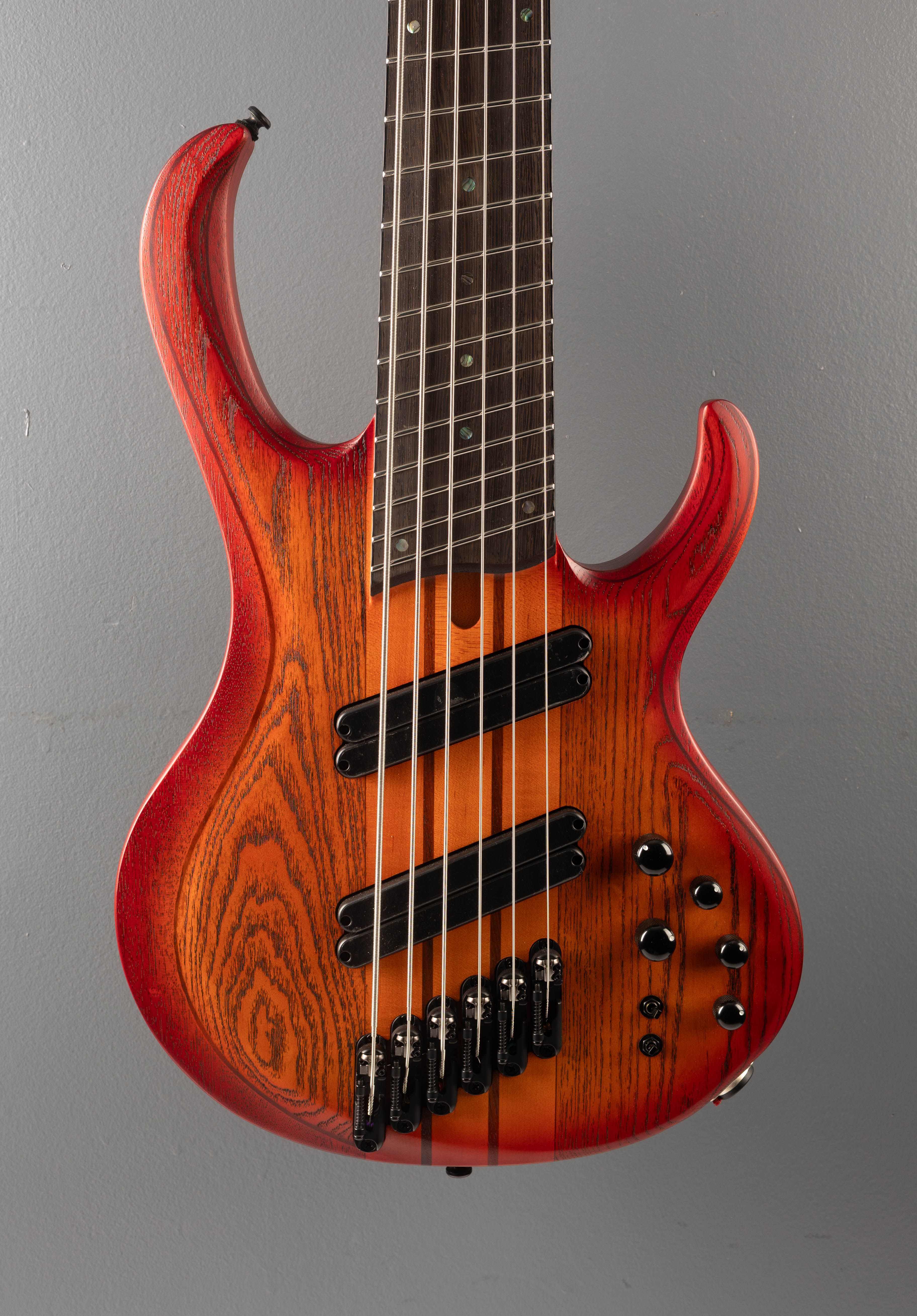 Bass Workshop BTB866MS - Brown Topaz Burst Flat – Dave's Guitar Shop