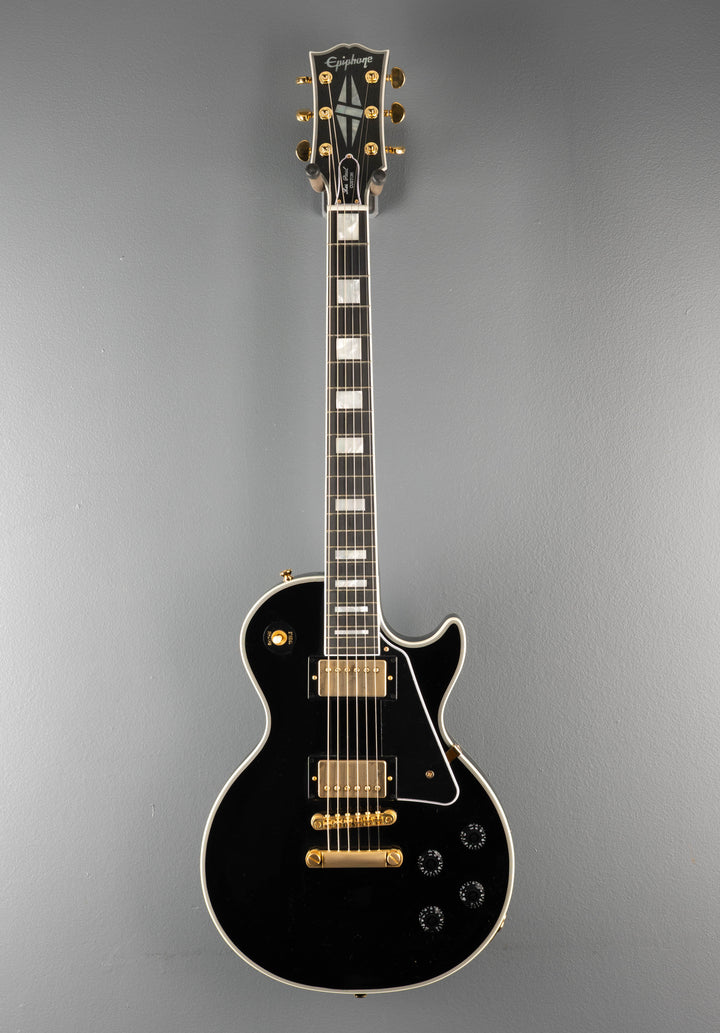 "Inspired by Gibson Custom" Les Paul Custom - Ebony