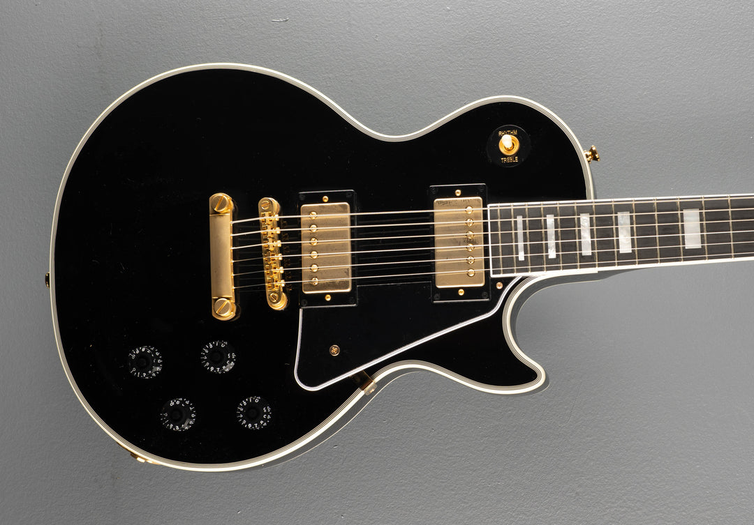 "Inspired by Gibson Custom" Les Paul Custom - Ebony