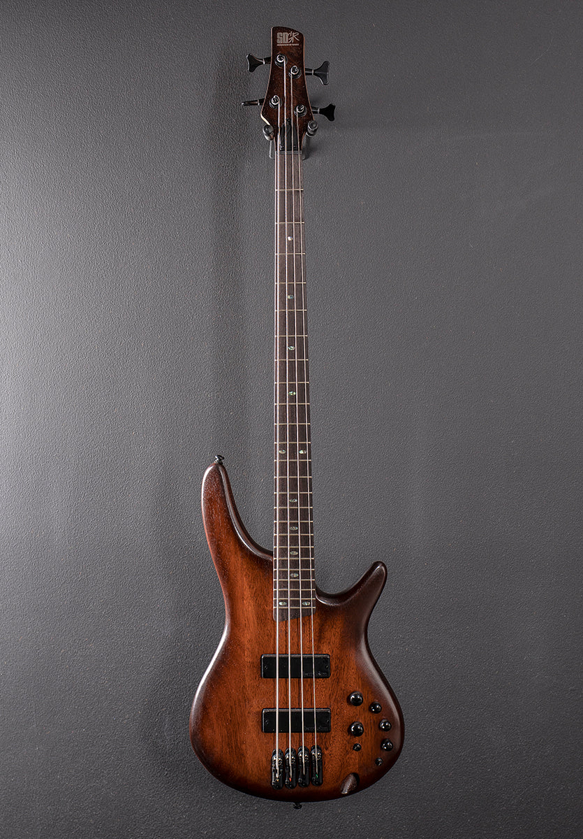 SR500A Bass - Mahogany Brown Burst Low Gloss